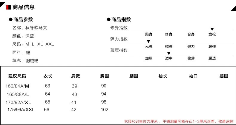 淼妙 棉马甲女秋冬2015新款韩版休闲中长款加厚连帽大码女士马夹外套潮 深蓝色 2XL
