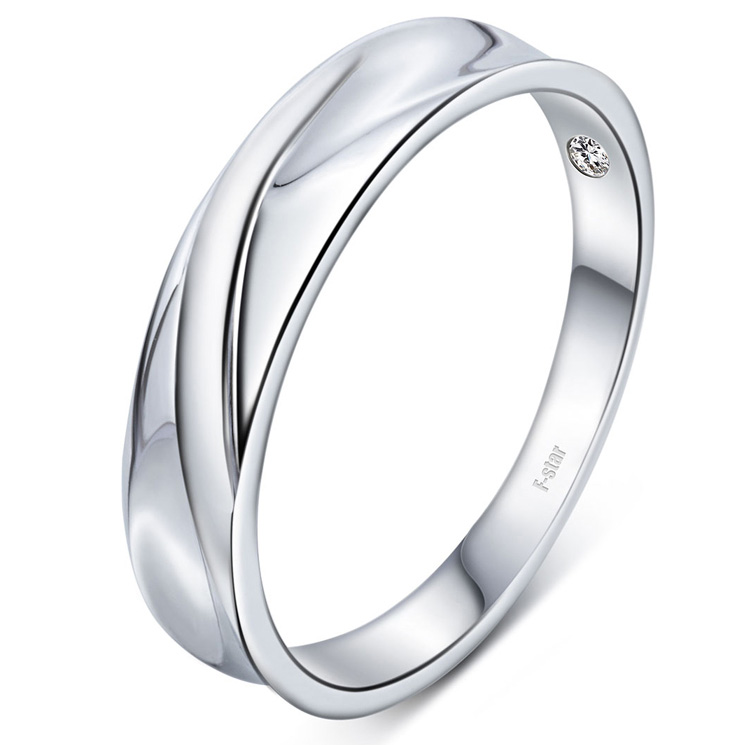 恒久之星 pt950铂金结婚钻戒男款戒指钻石男戒男士戒指男款婚戒男钻戒