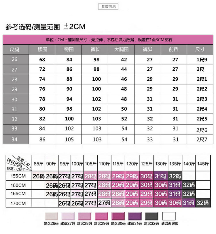 
                                        珂兰夫人2017秋冬高腰牛仔裤女加绒加厚小脚裤韩版修身显瘦大码女装弹力铅笔长裤子 深蓝587款-单裤 28码(2尺1)                