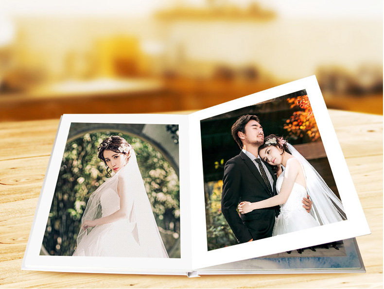 制作婚纱照片书定制婚庆情人节女友礼物纪念册宝宝闺蜜diy影集高档对