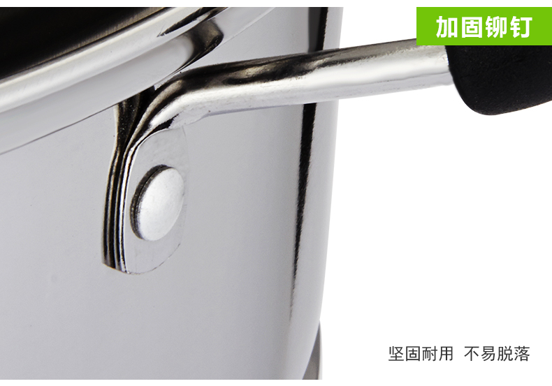 
                                        
                                        海科特28cm不锈钢大蒸锅三层二层多层汤蒸锅电磁炉通用 厨乐三层28CM                