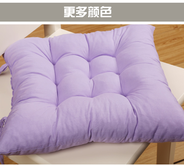 
                                        【京东快递】摩亚 素色磨毛九针椅垫纯色珍珠棉坐垫子沙发垫 花色随机发送 40*40cm                