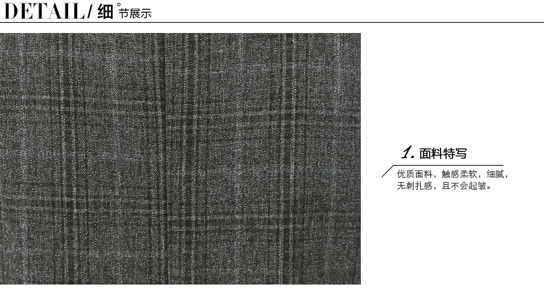 Toelaine 气质马夹新款秋冬韩版时尚修身中长款西装外套显瘦大码无袖马甲潮款 格子 XXL