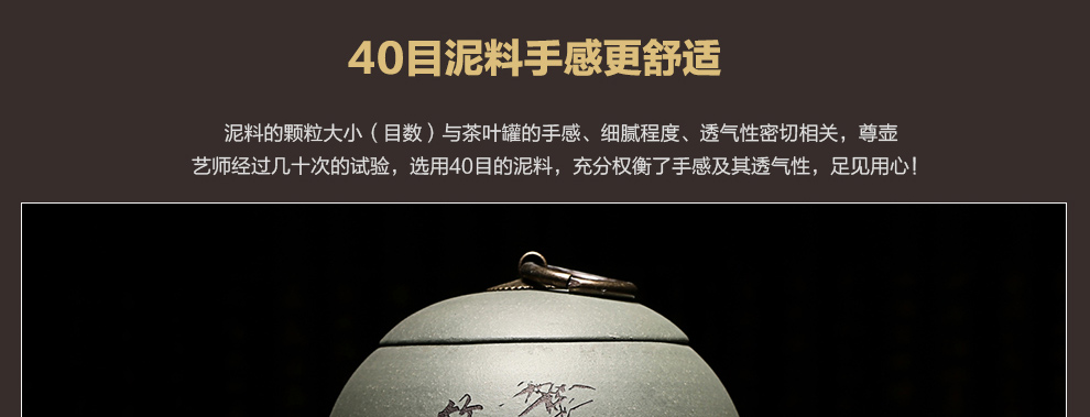 
                                                            尊壶 紫砂茶叶罐密封便携醒茶罐普洱红茶包装居家摆放大小号非陶瓷装茶罐子茶具套装配件龙旦茶叶罐 龙旦大号段泥 梅                