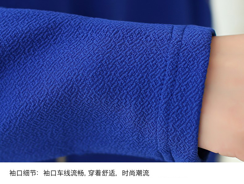 伊墨瑟  2015秋装女装上衣长袖衬衫 韩版女式雪纺衬衫打底衫 秋 黑色 XXL