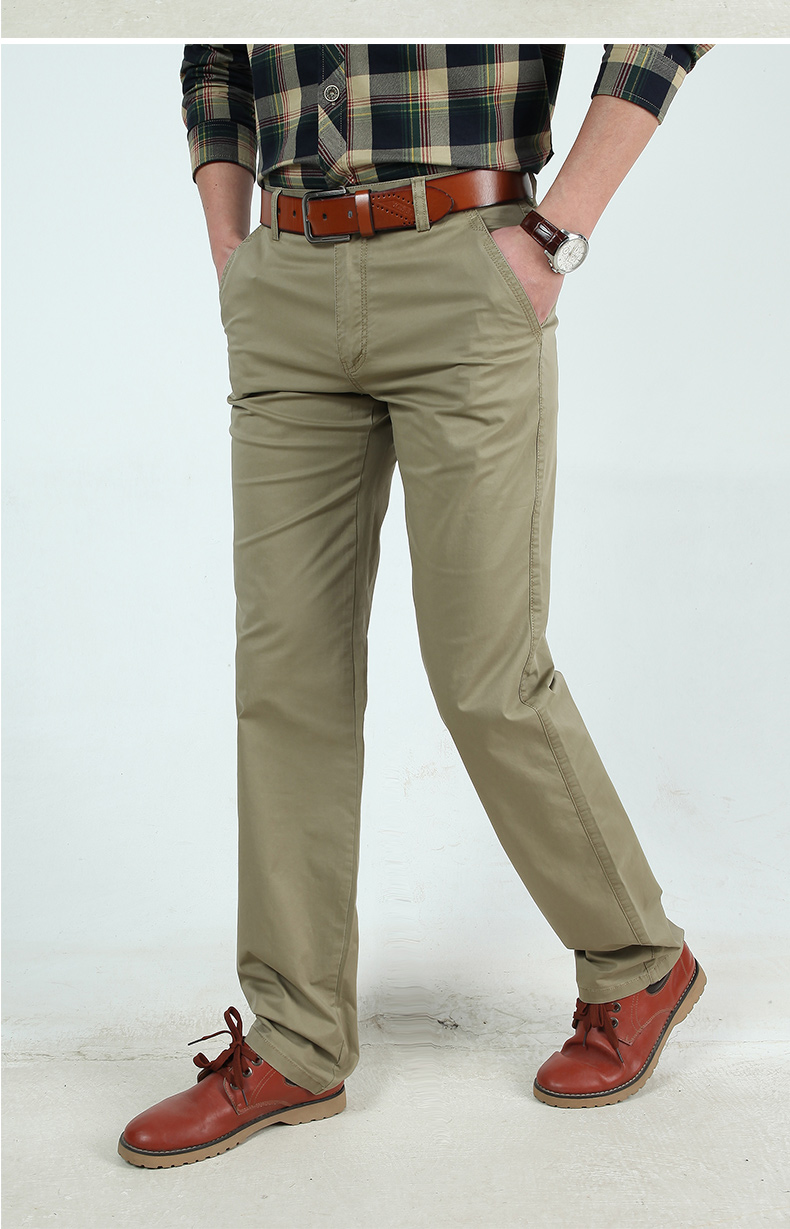 afs jeep 战地吉普 男士春夏款休闲裤宽松大码商务男裤直筒中腰薄款