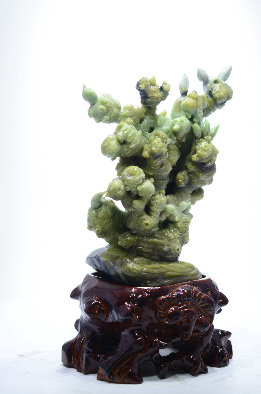 四大名玉独山玉摆件《一统江山》 1769g 【汉风珠宝玉器】