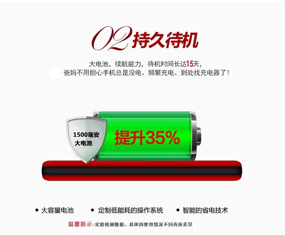 大显（DaXian）K8 移动/联通2G老人手机 双卡双待 黑色