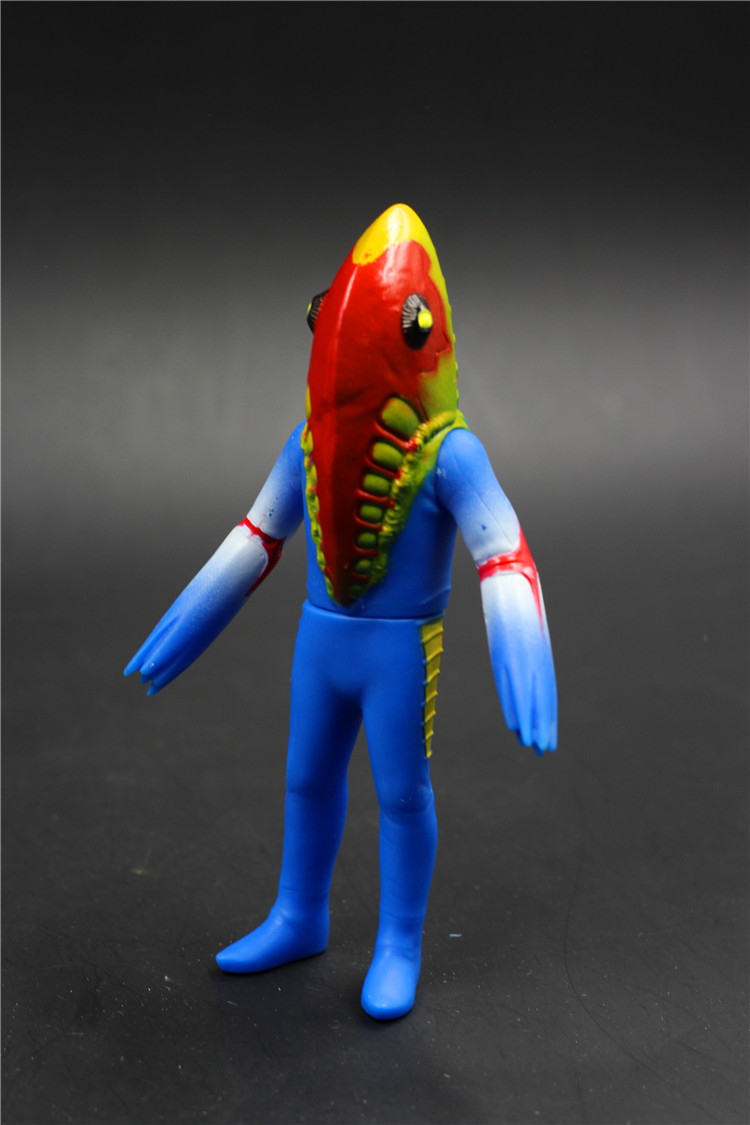 六一儿童节软胶奥特曼超人怪兽欧布雷德王哥莫拉赛罗银河迪迦变身器