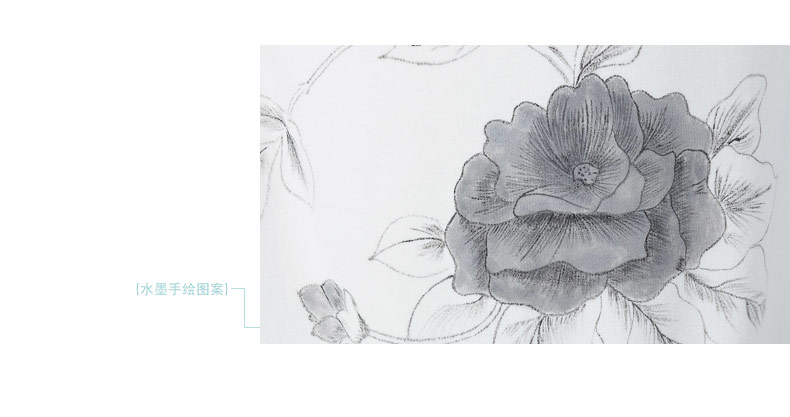
                                        俏艺  新款秋冬卫衣女秋冬韩版女装手绘水墨修身加绒加厚长袖女上衣套头卫衣女士3452 白色 S                
