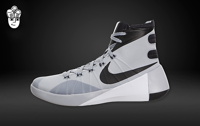 nike hyperdunk 2015 耐克男鞋 实战篮球鞋 运动休闲鞋 狼灰配色
