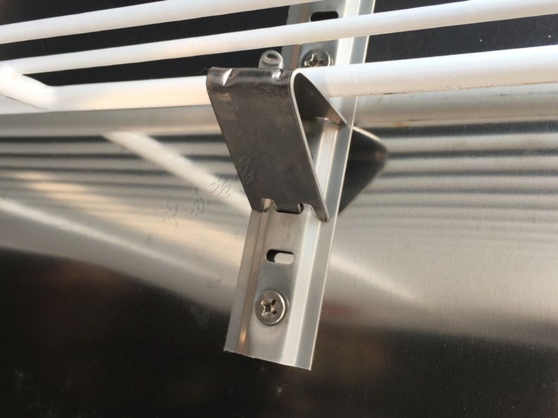 冰柜卡扣 卡子 冰箱隔层架扣 饮料柜冷柜层架扣支撑冰箱支架扣子 10个