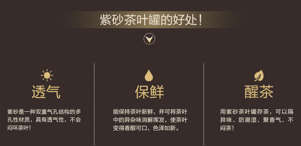 
                                        尊壶 紫砂茶叶罐 大号七饼装存储茶罐陶瓷茶缸密封醒茶罐 普洱茶饼罐紫砂茶罐 紫泥加段泥花开富贵                