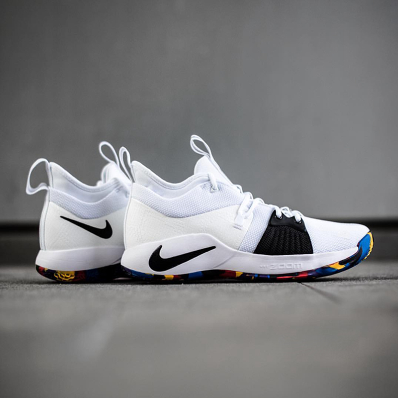 nike耐克男鞋保罗乔治2代战靴运动实战篮球鞋bq8388bq8391001保罗乔治