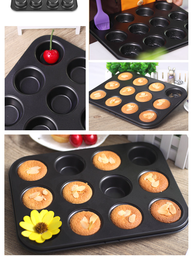 
                                        
                                        杰凯诺 Jekero DIY必备烘焙工具套装 不粘披萨盘/长方形吐司/6寸、8寸蛋糕/6连杯蛋挞模具烘培套装                