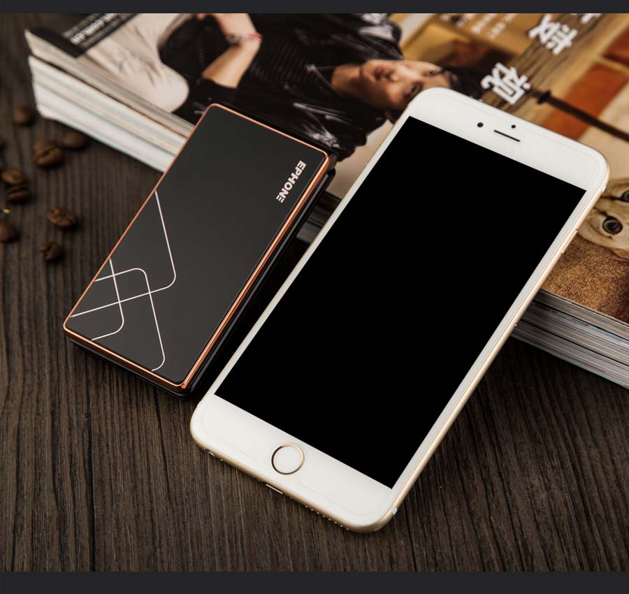易丰（Ephone）E81 电信CDMA 2G 翻盖老人手机 黑色