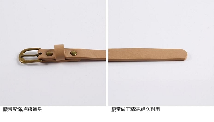 佐丹奴长裤女装纯色弹力小脚裤修身女士休闲裤子05415507 66海军宝蓝色 26码(160/64A)