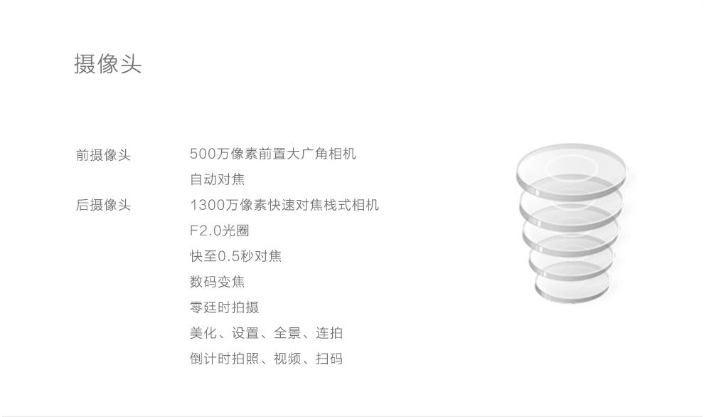纽曼 纽扣 CM810 移动联通手机 双4G 双卡双待（16G ROM） 白色