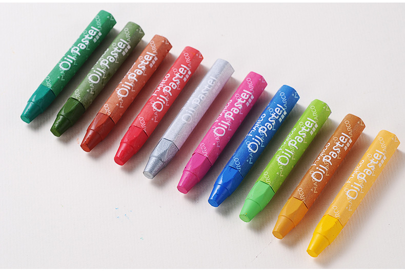 马可学生2436色油画棒绘画填色手绘彩色蜡笔4800套装油画棒笔480036色