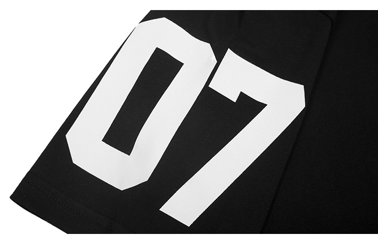 npc 李晨潮牌mlgb 蜡笔小新七周年07短袖t恤男女同款情侣装夏 白色 m