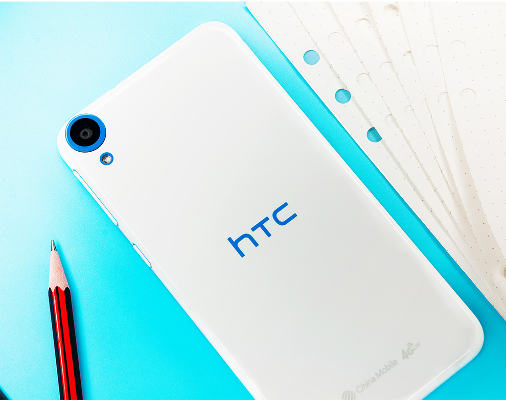 HTC D820ts  移动4G 智能 手机 （16G ROM） 镶蓝白