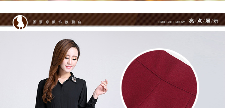 秀语奇 毛呢半身裙a字裙2016秋冬显瘦高腰大码中长款半身裙女裙半裙女装半身裙子 毛呢 酒红色 XL