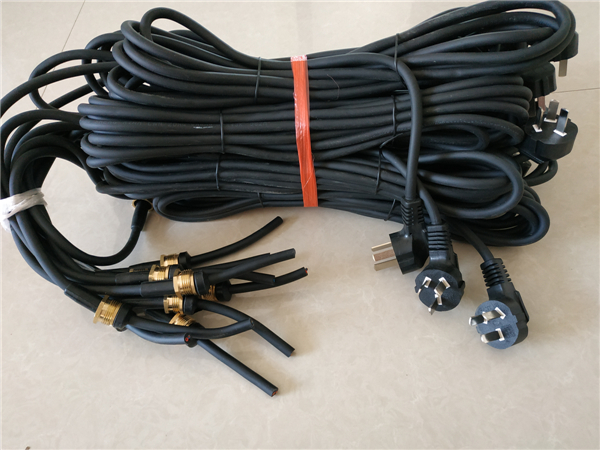 纯铜家用小型水泵电源线潜水泵电缆线电动工具电源线超软 国标1平8.