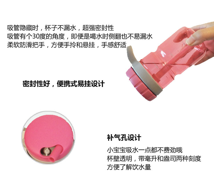 
                                        美国进口OXO奥秀成人/宝宝通用500ml旋转盖吸管杯9101900 蓝色                