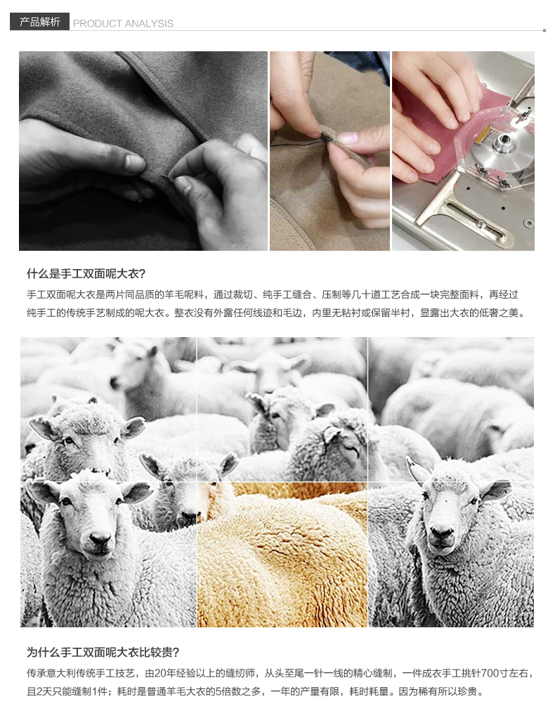 芭芭利亚 2015秋冬双面呢大衣女装 新款韩版中长款外套毛呢大衣女 095 络黄色 XXL