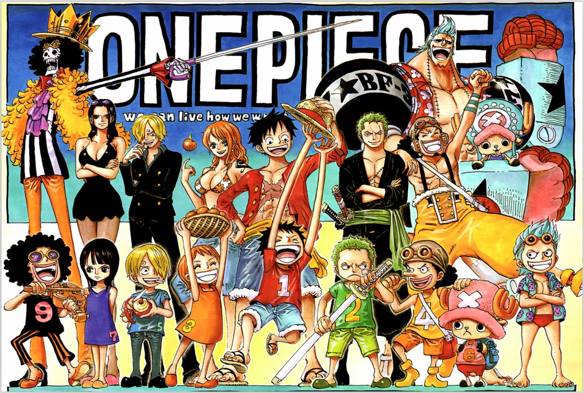 海贼王拼图1000片木质成人减压拼图马赛克路飞动漫益智拼图卡通航海王