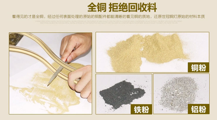 蒙特丽 客餐厅卧室吊灯 TDX3 欧式全铜灯具(B) 型号TT62-8头