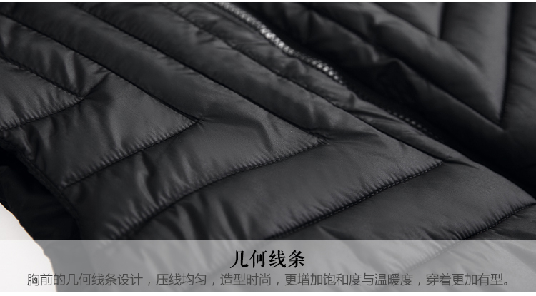 DKCHENPiN2015冬季新款连帽马甲女保暖棉马夹 黑 XL