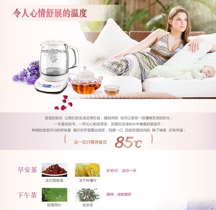 贝立安（Brillante）恒温调奶器冲奶宝贝1.2L BDC02