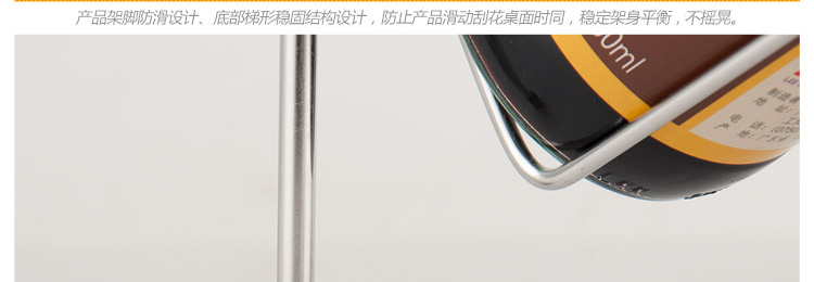 
                                        达派屋DAPAI HOME 304不锈钢厨房置物架 调味架三层储物架                