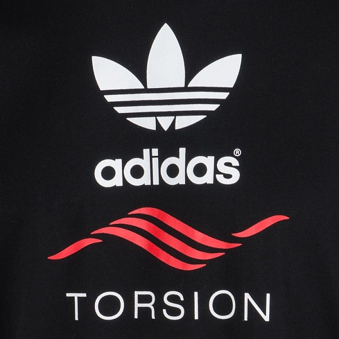 adidas 阿迪达斯 六折 三叶草 男子 短袖上衣 黑 m69328 如图 s