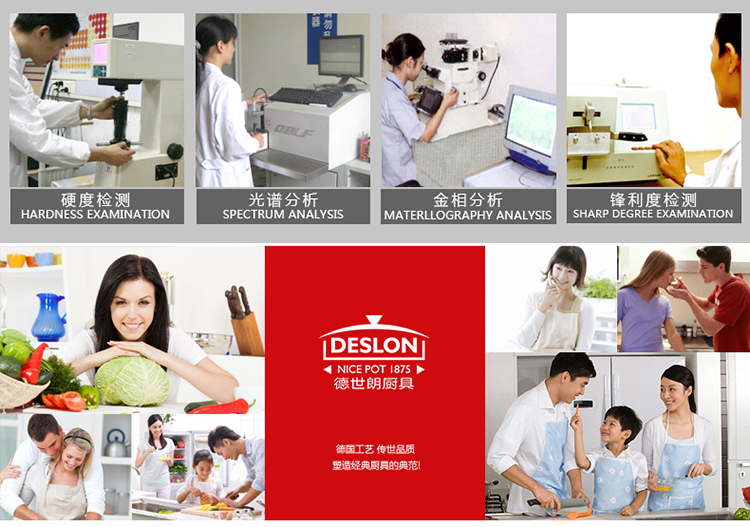 德世朗（DESLON）钼钒钢刀具5件套新莱茵至尊五悦系列E-LY-TZ001-5B