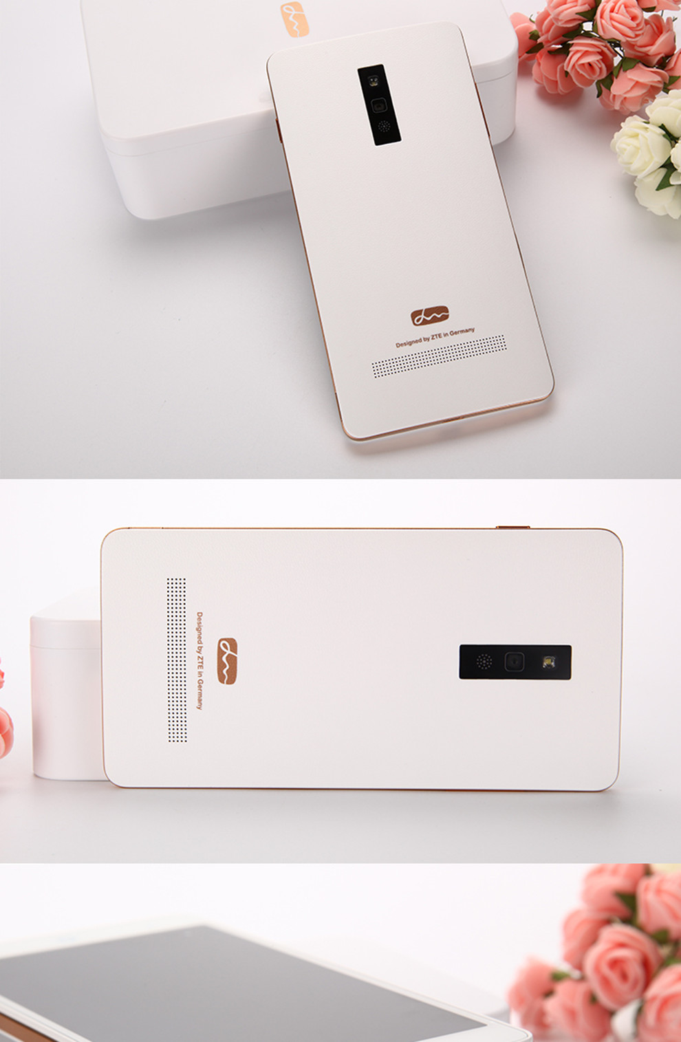 中兴乐心Q2S-T   移动4G 老人智能大屏手机 备用机 白色 移动版
