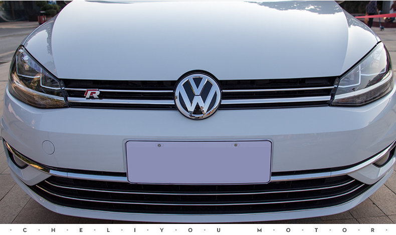 适用于中网r标rline标18高尔夫757凌渡迈腾速腾cc嘉旅大众车贴改装r尾