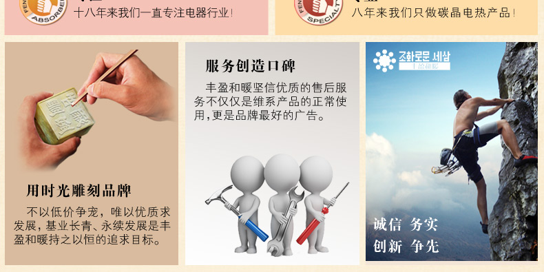 
                                        丰盈和暖碳晶电热坐垫 韩国远红外加热座垫 办公椅垫速热取暖垫 可调温节能加热垫45*45 棕色                