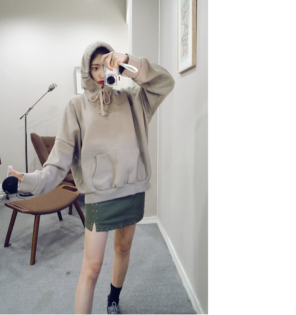 莎涵蒂2015秋冬女装新款欧美柳钉半身裙包臀裙打底裙 墨绿色 M