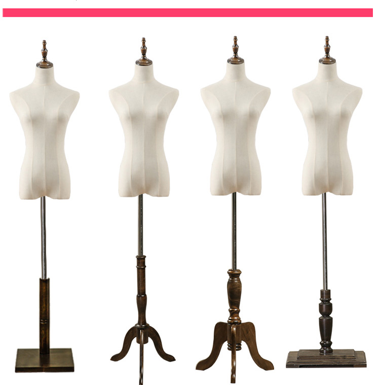 服装店模特道具女半身 橱窗展示衣架人体模特女装模特道具女婚纱sn