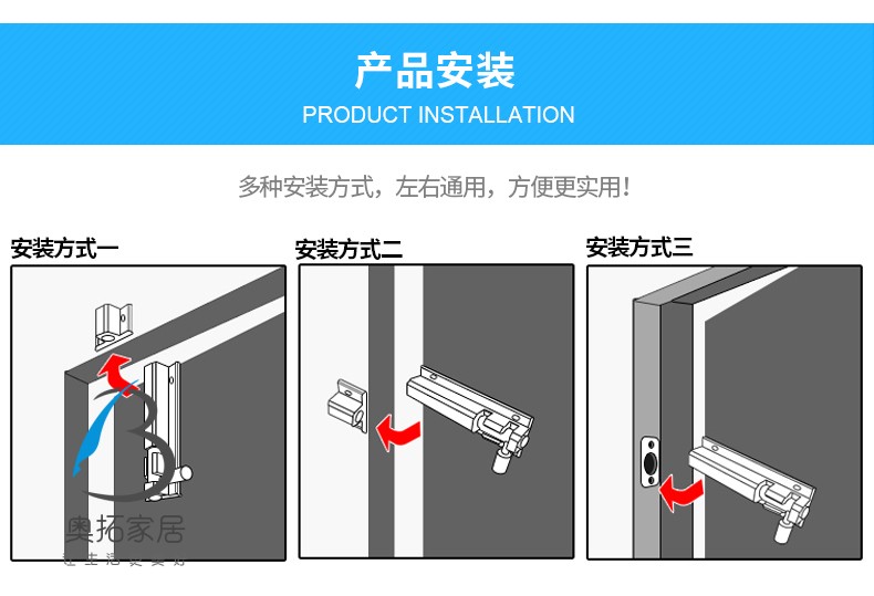 加厚不锈钢自动弹簧插销锁扣卫生间门扣门栓防盗木门闩小门插门销
