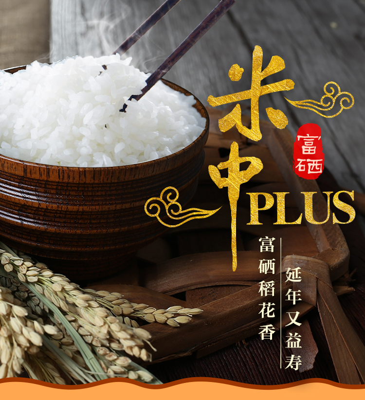 三人行 富硒大米500g 东北大米 稻花香米 新米粳米寿司米 富硒稻花香