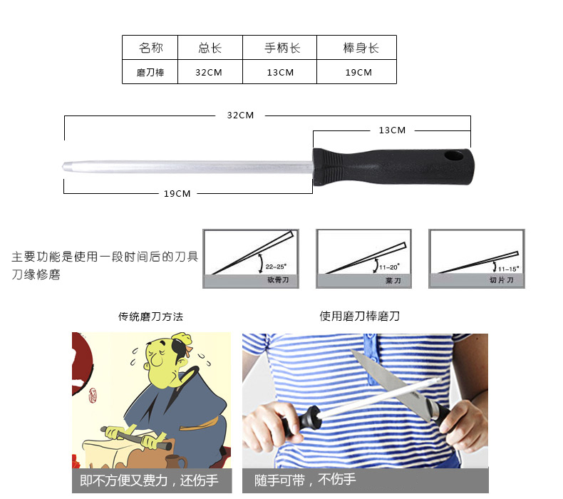爱仕达ASD刀具套装 铂锐不锈钢锋利7件套刀组合WG904307