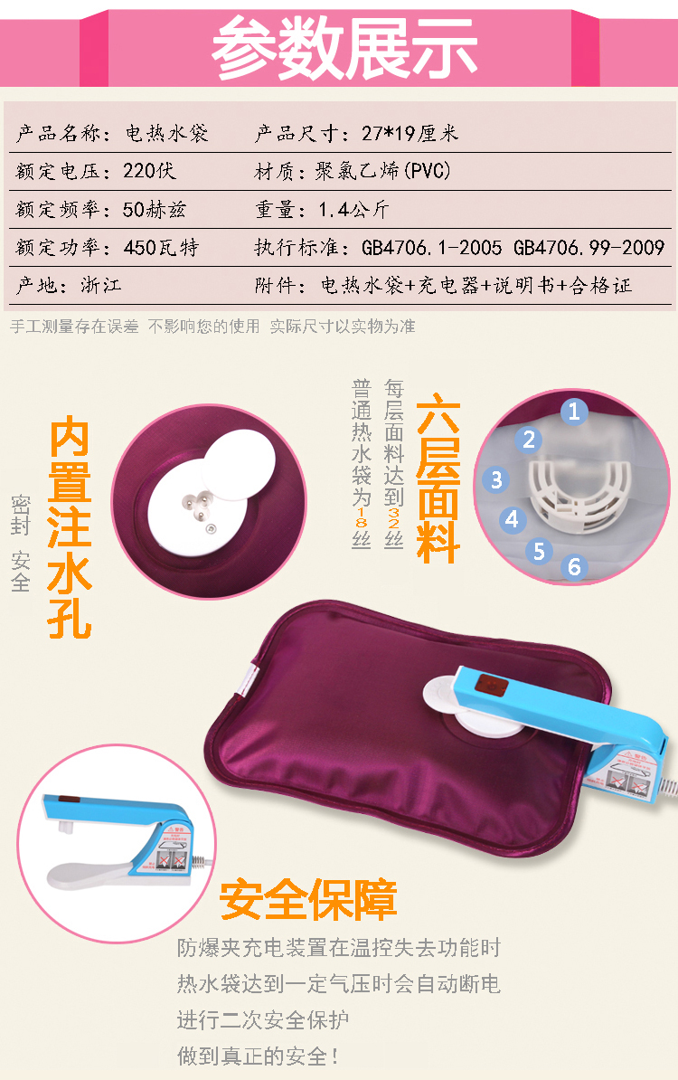 
                                        一米青品 马卡龙USB暖手宝充电可爱迷你幸运石暖怀宝电暖宝电热宝暖脚暖水袋暖宝宝热水袋防爆 暖心鸟-粉色                