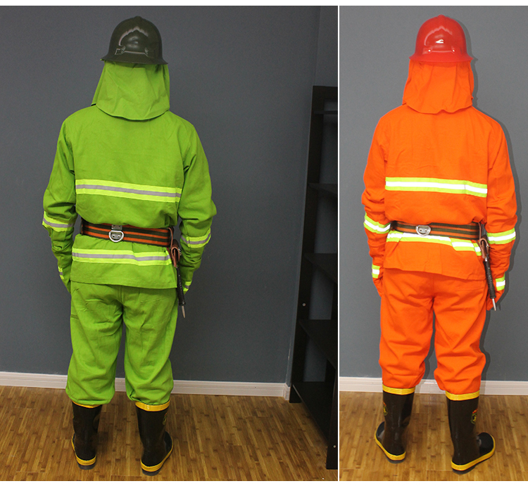 套装消防训练服战斗服灭火阻燃服消防衣服5件套02款消防服 97款消防服