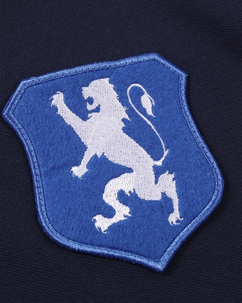 佐丹奴polo男装新款狮王盾牌刺绣弹力棉纯色修身polo衫男01016280 22