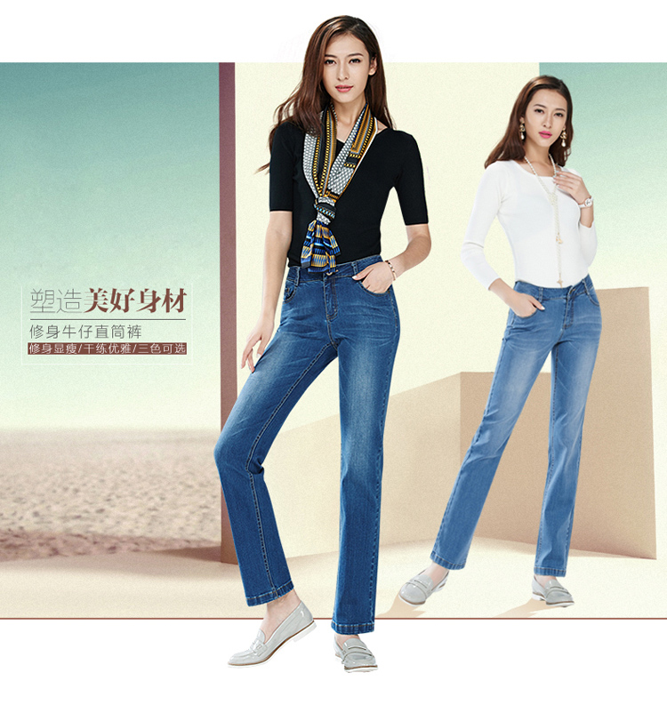 娅丽达女裤2016新款冬加绒加厚牛仔裤女黑色显瘦铅笔小脚长裤F4721 灰色(H0) 29