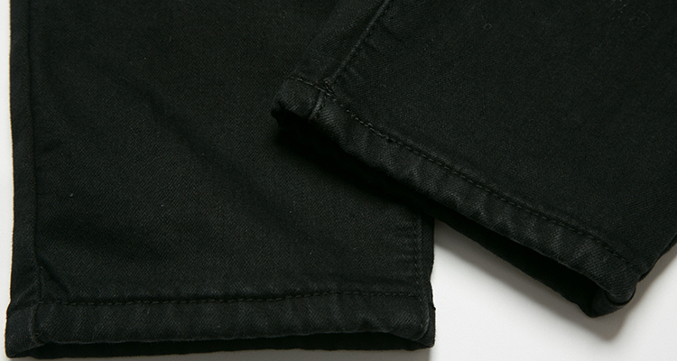 Basic House/百家好流行新款热裤衣纯色韩版牛仔裤HODP721E 黑色/BK 160/64A/M