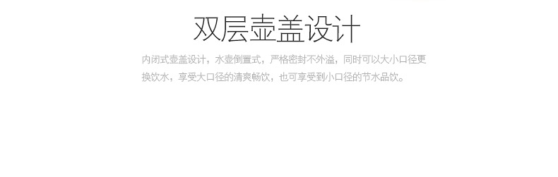 
                                        富光悠乐水杯塑料杯太空杯超大容量运动水壶便携户外旅行运动时尚健康杯子 支持团购定制 B款-灰黑色1000ml 1000ML                